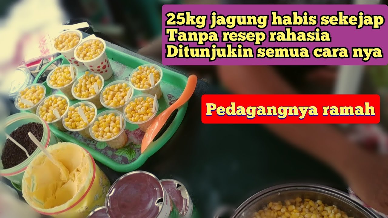PEDAGANG JASUKE PALING RAMAI RESEP  NYA DITUNJUKIN SEMUA