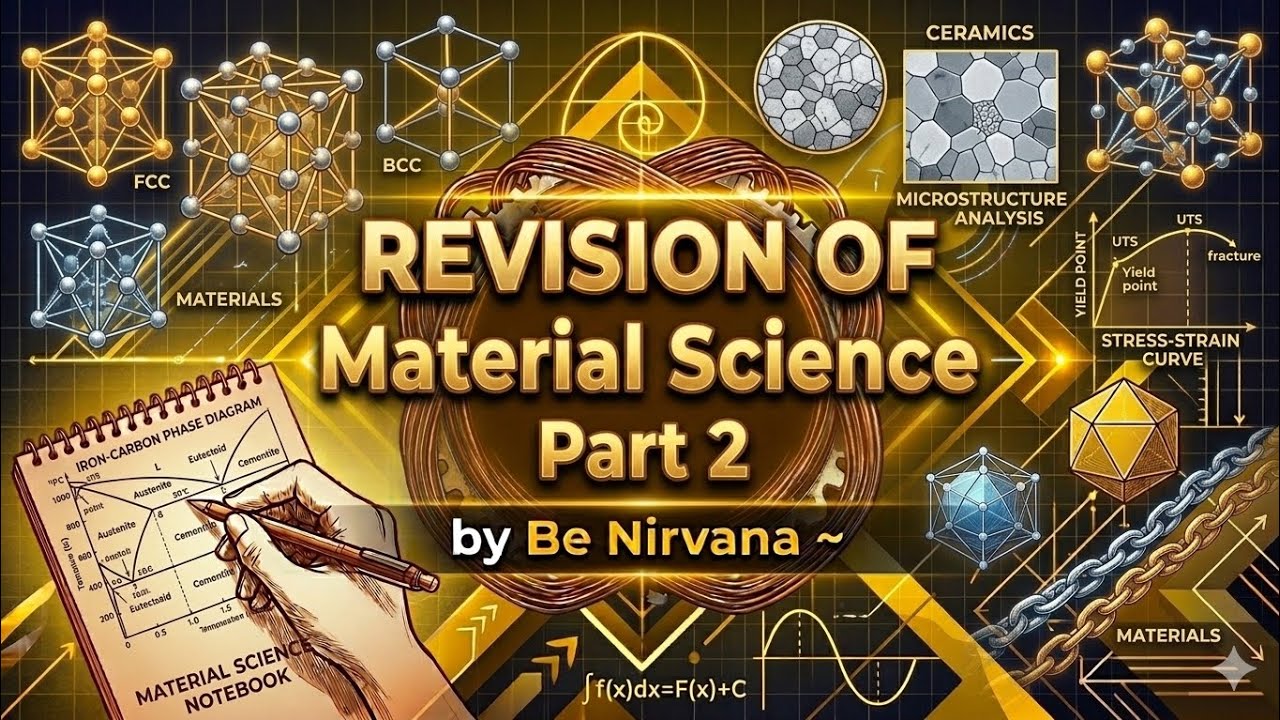 Revision of Material Science Part 2 | 080326 | by Be Nirvana ~