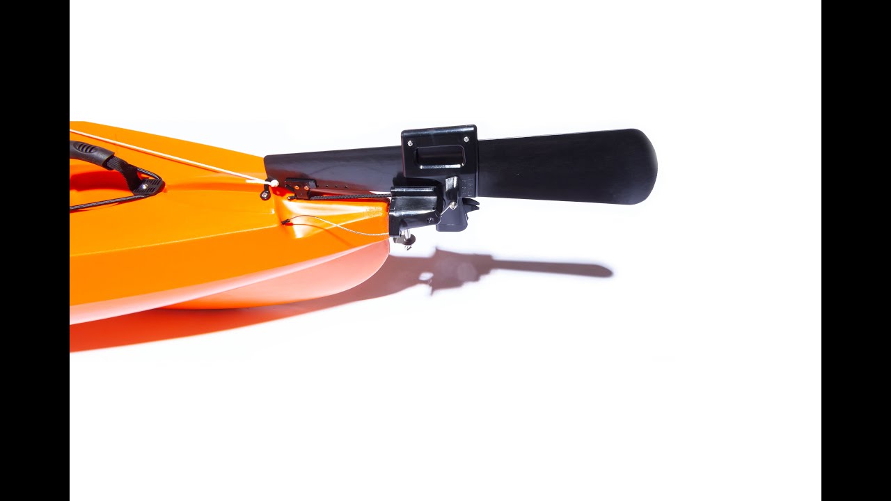 Sealect Designs' Trucourse Rudder Install on a Swell Watercraft Scupper 14 Sit On Top Kayak