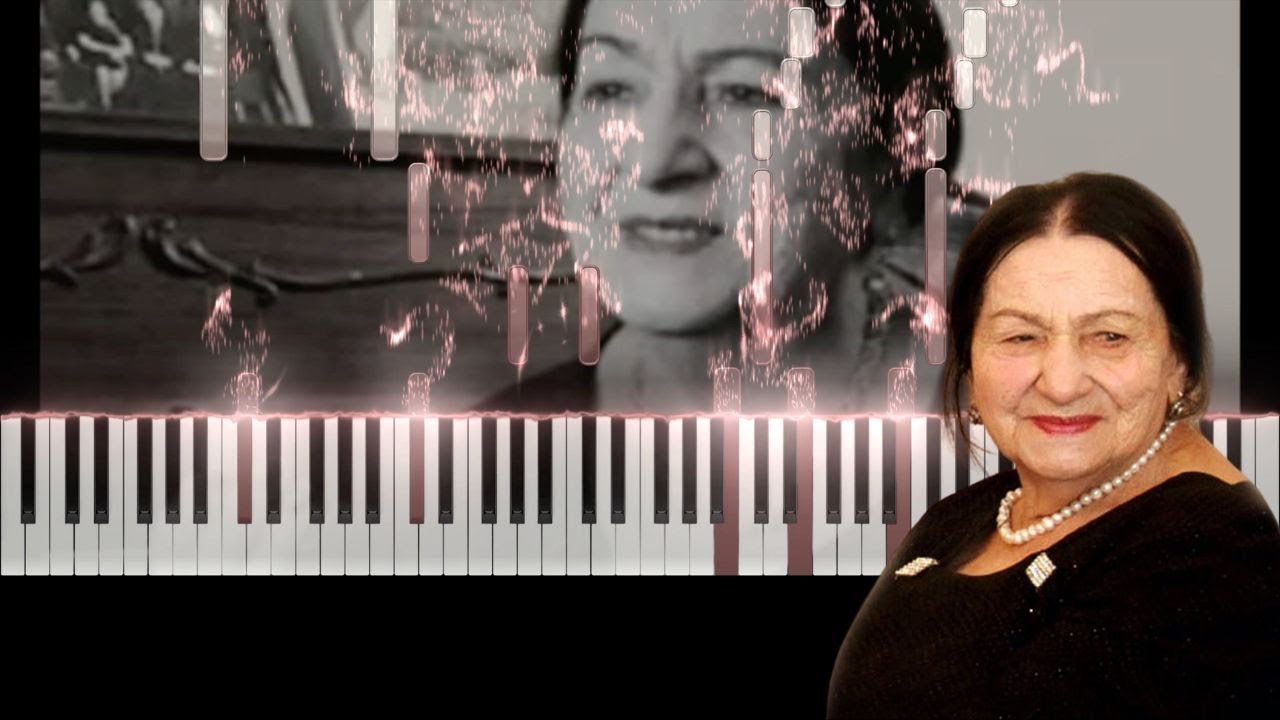 Şəfiqə Axundova - Həsrətindən (Piano Tutorial) - piano by Azizli