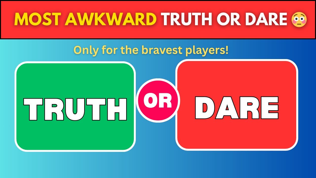 Embarrassing Truth or Dare 😳 Funny Quiz Challenge (Can You Handle It?)
