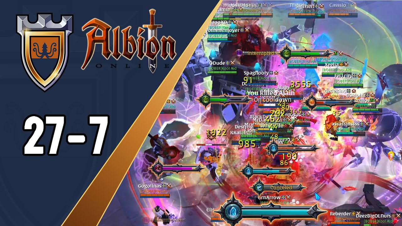 17% Kool Aid vs 20% Pressur3 | Gold Castle | Albion Online