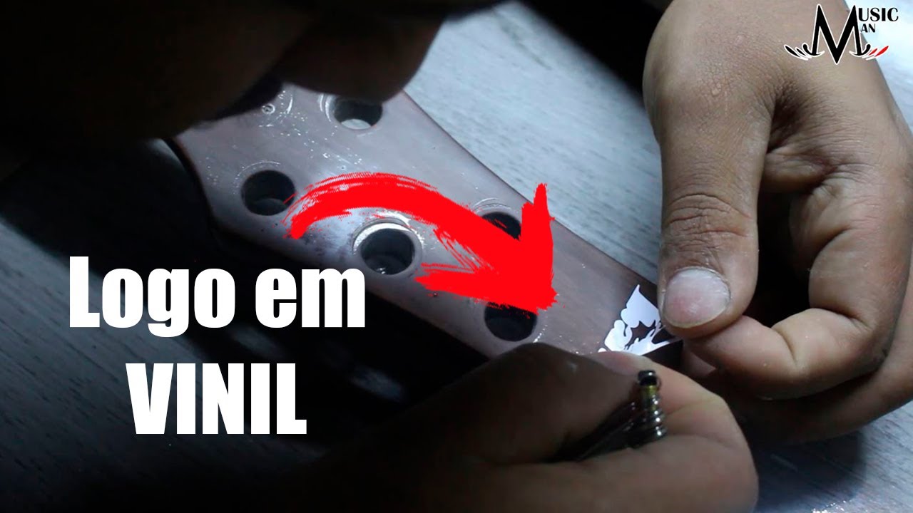 COMO COLAR LOGOTIPOS EM VINIL NO INSTRUMENTO - Restauração Contra Baixo Ibanez (Parte 2) | O Músico