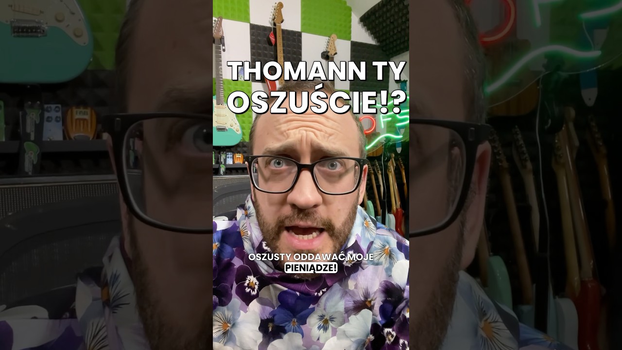 Czy Thomann mnie oszukał sprzedając zepsutą gitarę?
