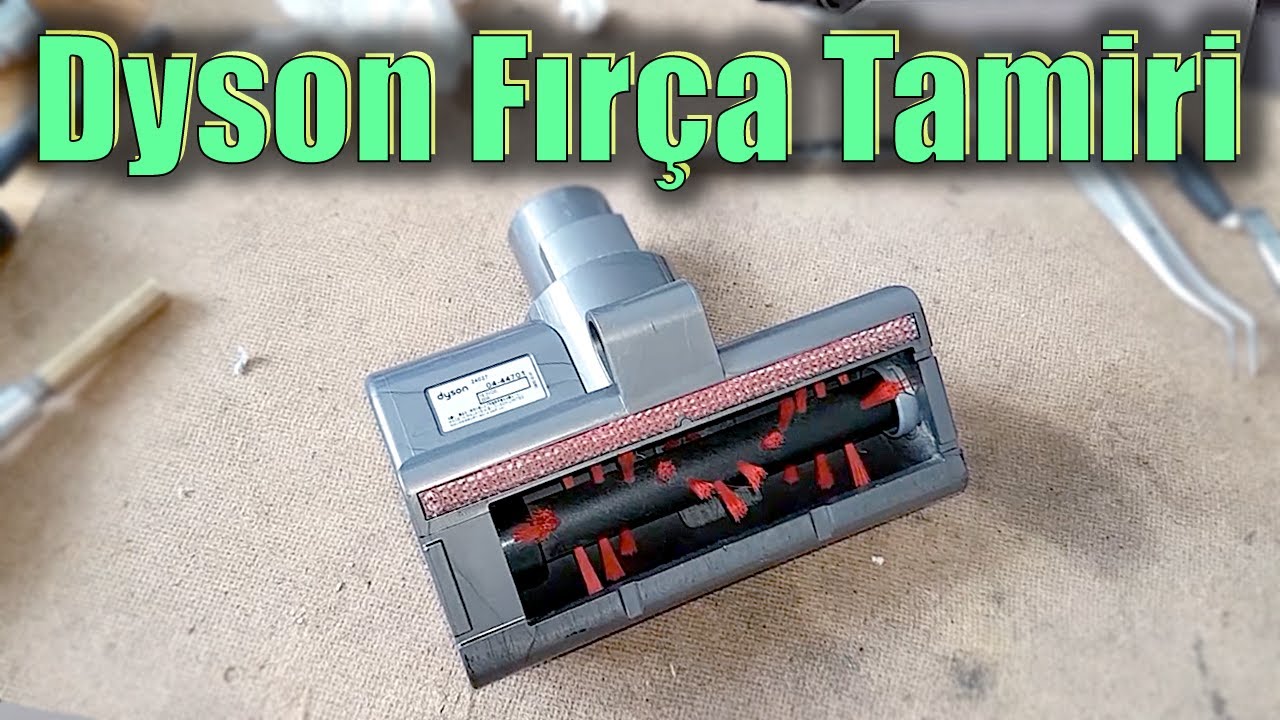 Dyson Fırçaca Tamiri. Motorlu Fırça Sökülmesi ve Temizliği. Dyson 24027 Mini Motorhead Repair.