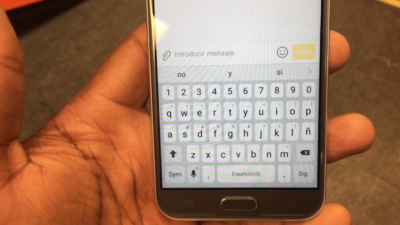 como poner el microfono en el teclado de un celular Samsung/Lg/Motorola 2017-2018