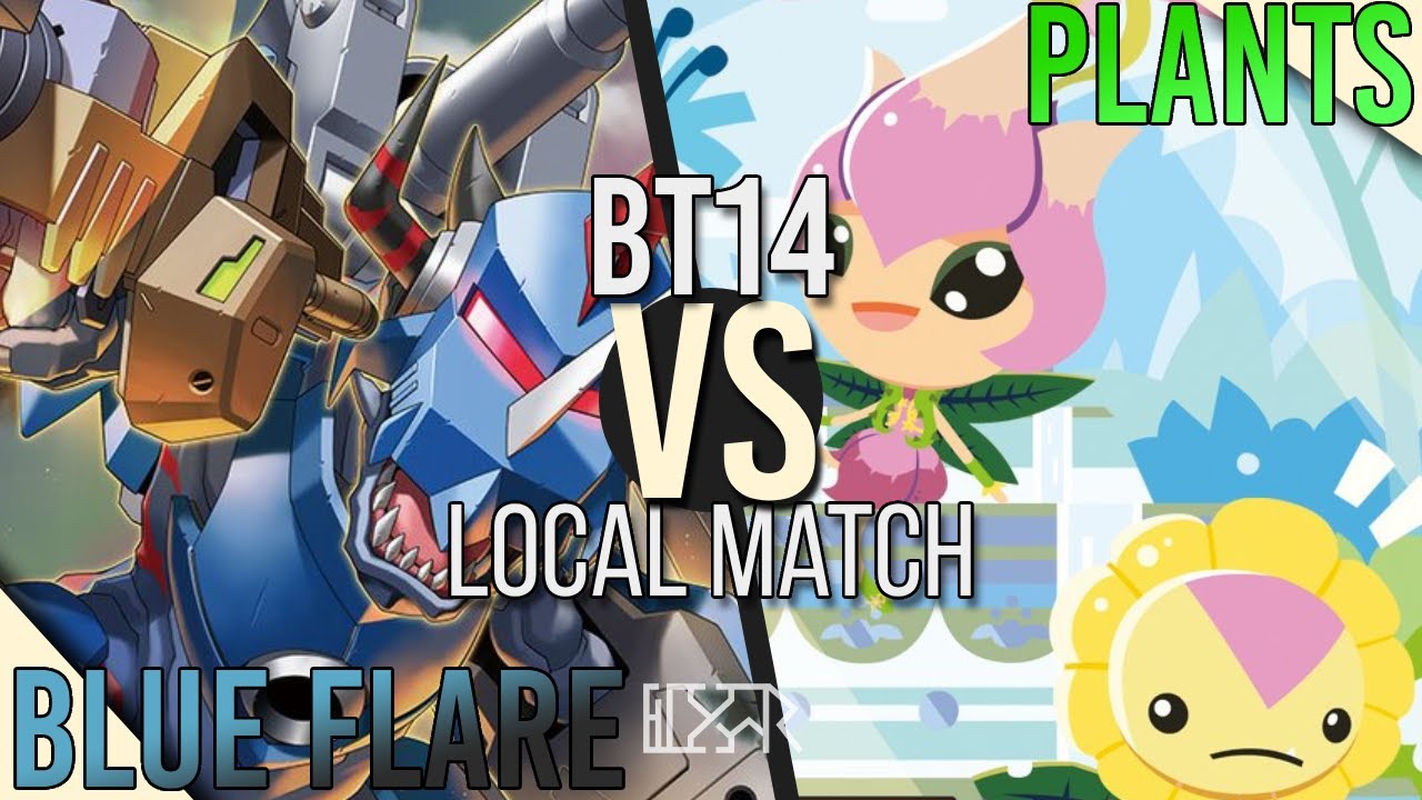 Blue Flare vs Bloomlordmon Plants ft. 