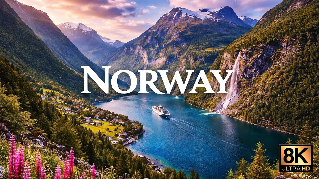 Norway in 8K Ultra HD HDR - Land of Fjords (60 FPS)