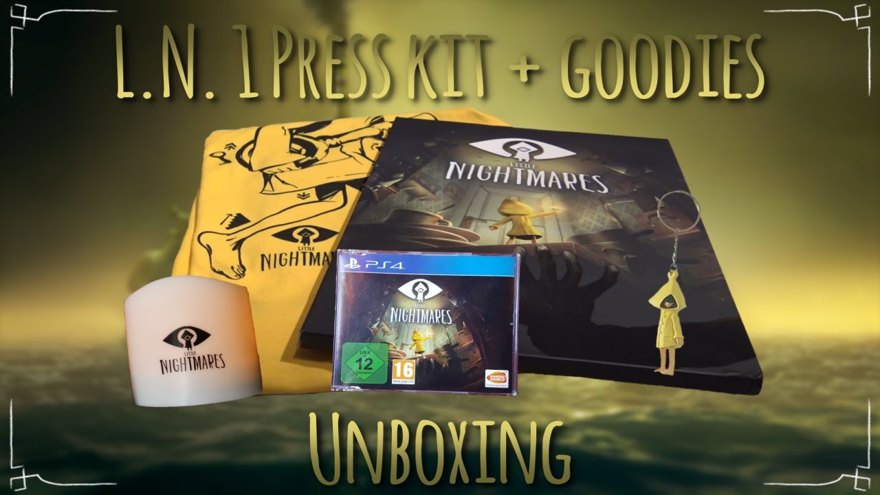 Little Nightmares 1 Press Kit unboxing + goodies !