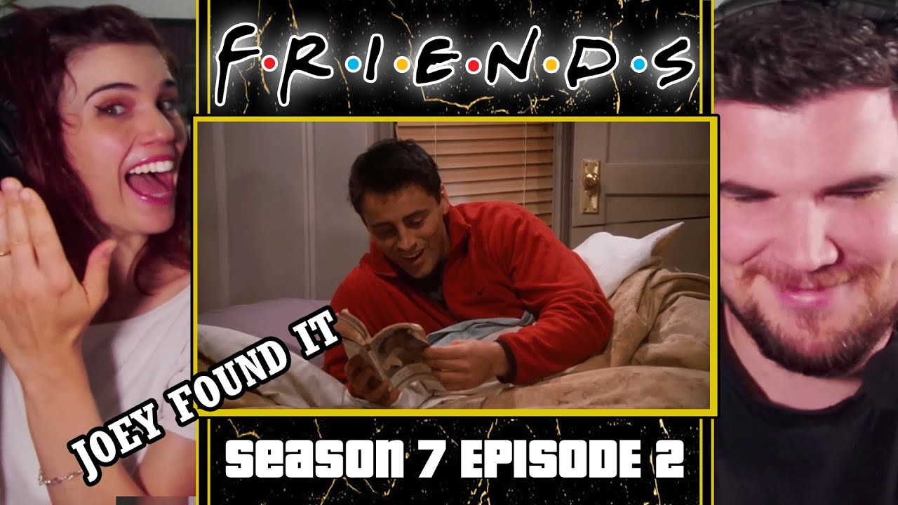 FIRST TIME WATCHING FRIENDS SEASON 7 EPISODE 2 '''The One With Rachel's Book