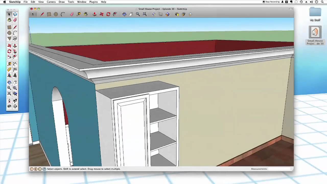 Sketchup #30: Overhead Cabinets & Islands