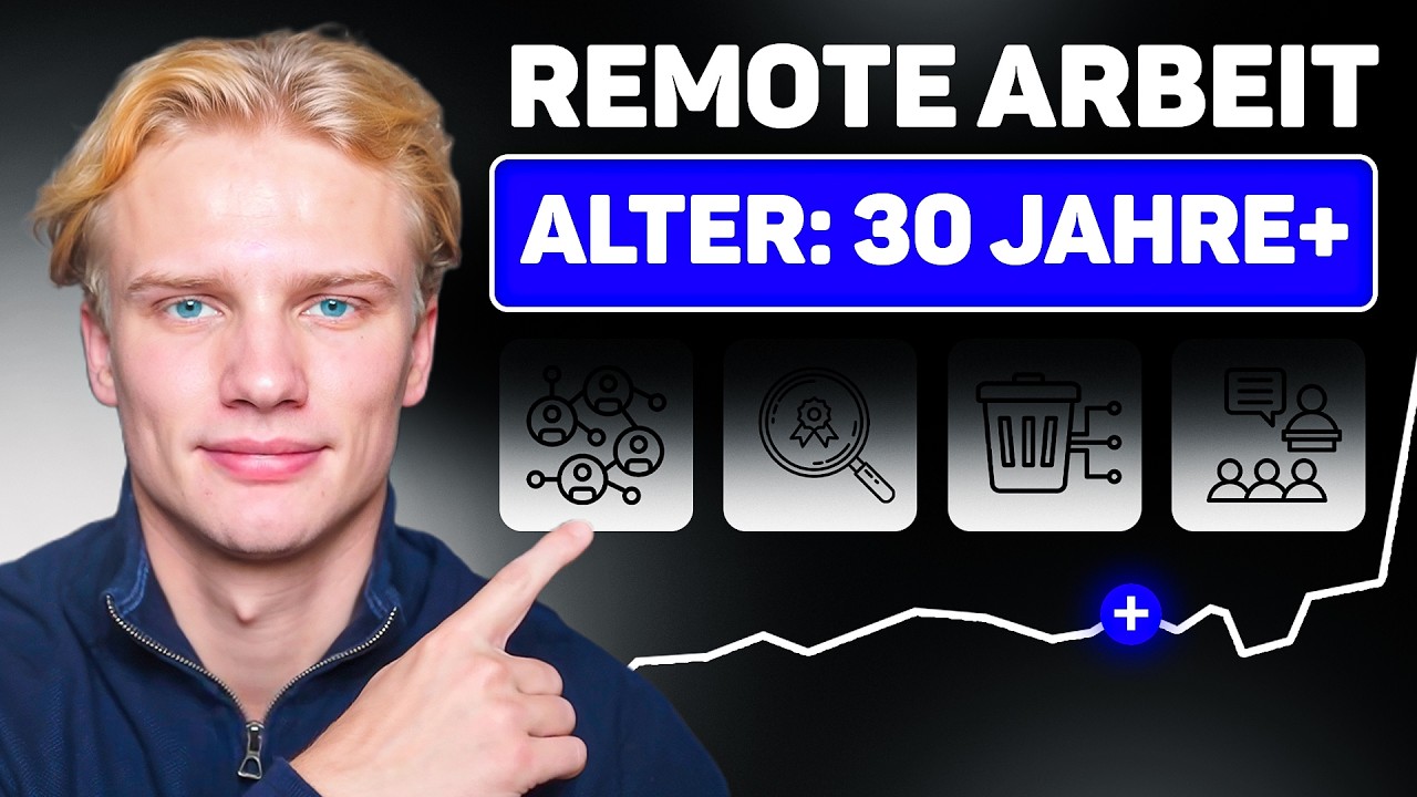7 EINFACHE Remote-Jobs f&uuml;r Leute &uuml;ber 30 Jahre (Getestet!)