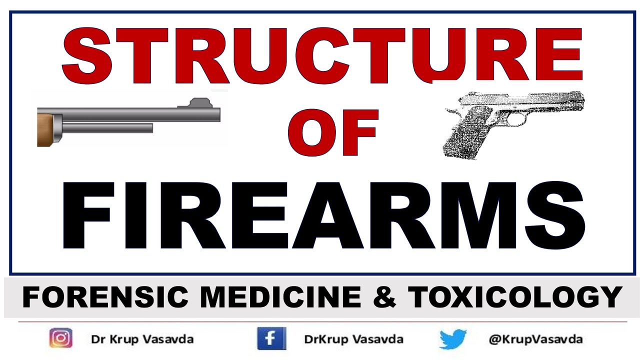 Structure of Firearms || Firearm Injuries || Dr Krup Vasavda
