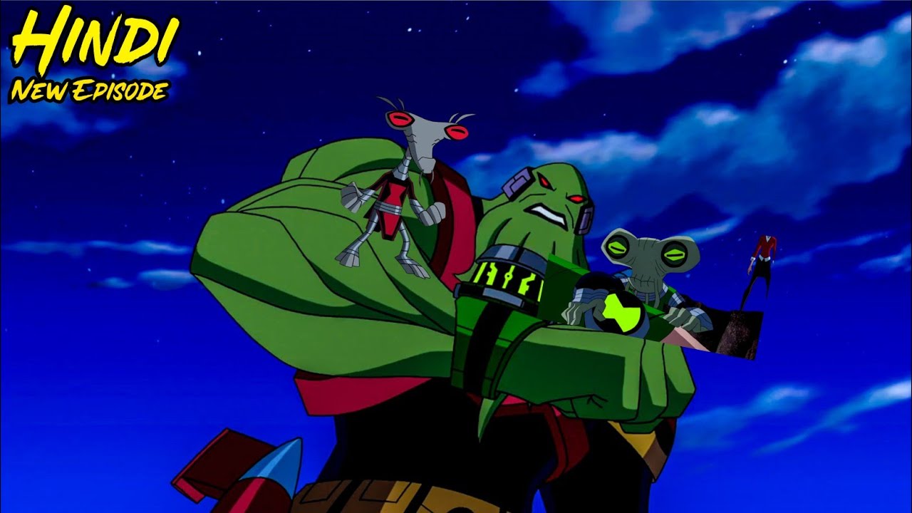 Albedo And Azmuth Stand On Villgax Hand Because Darkstar is Big Problem He Absorbs Anyone's Power