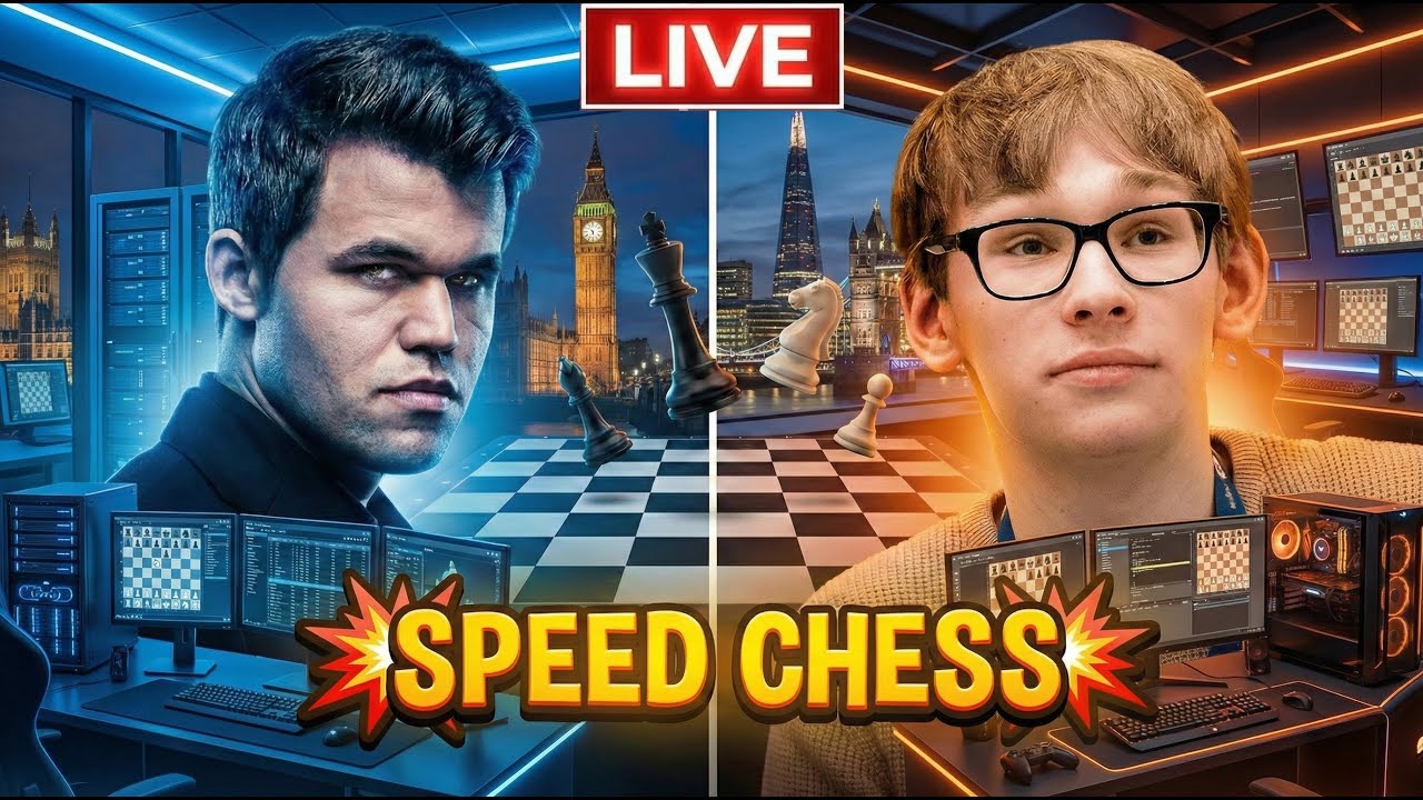 كارلسن ضد لازافيك | Speed Chess Championship