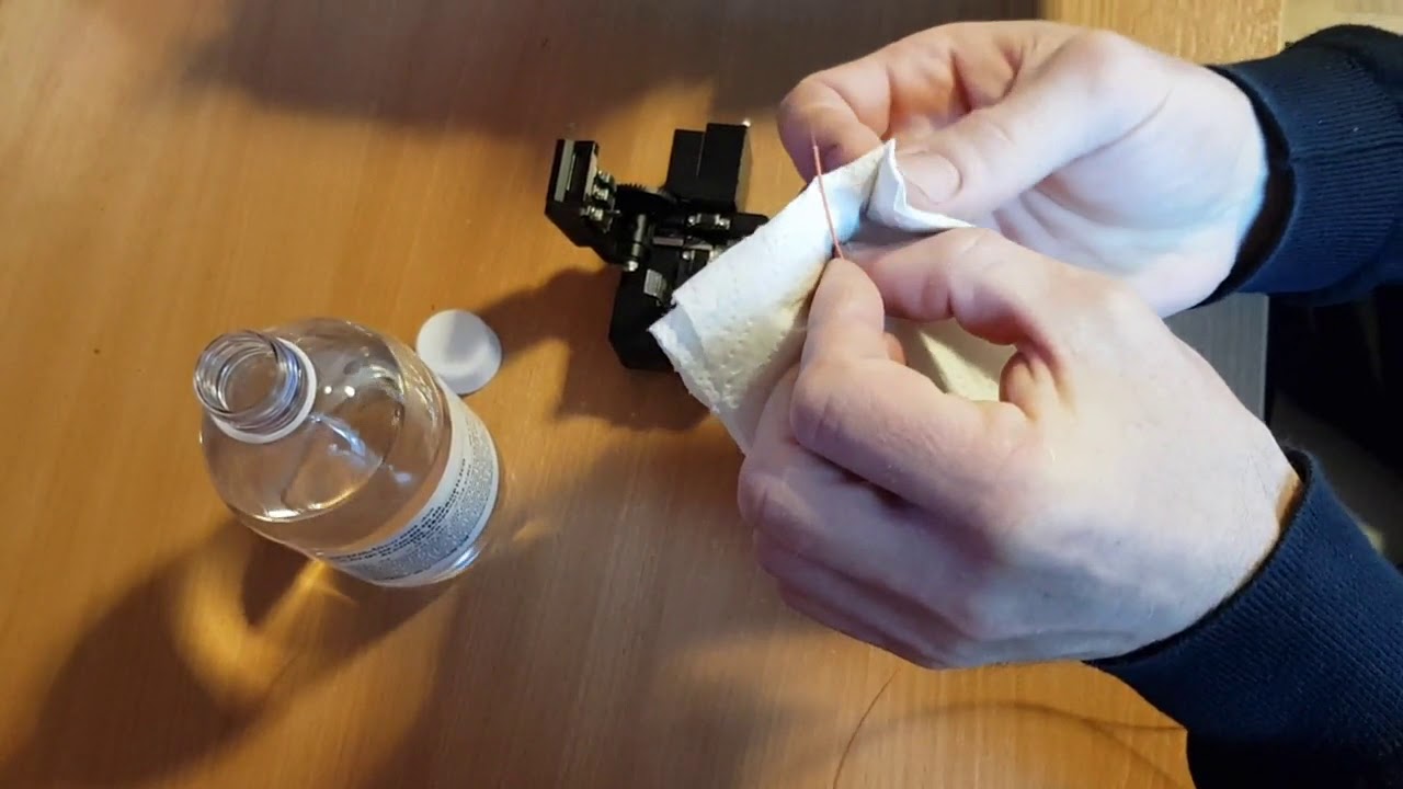 Tuto soudure fibre optique