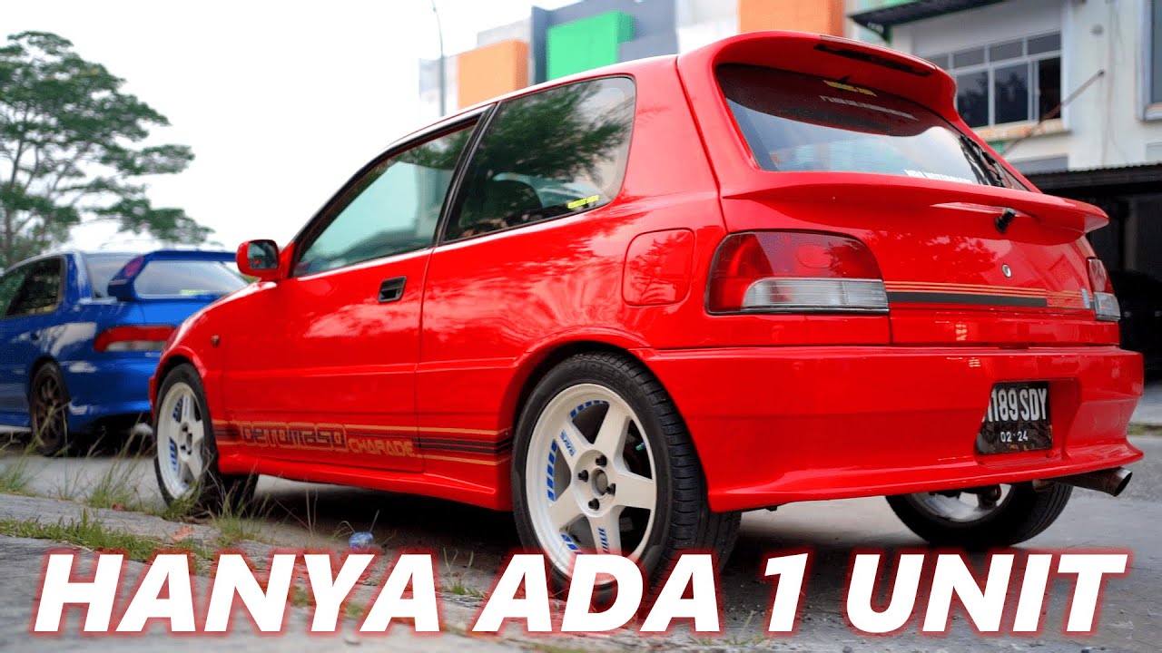 MOBIL LANGKA DAIHATSU CHARADE DETOMASO TAHUN 1994, HANYA ADA 1 DI INDONESIA