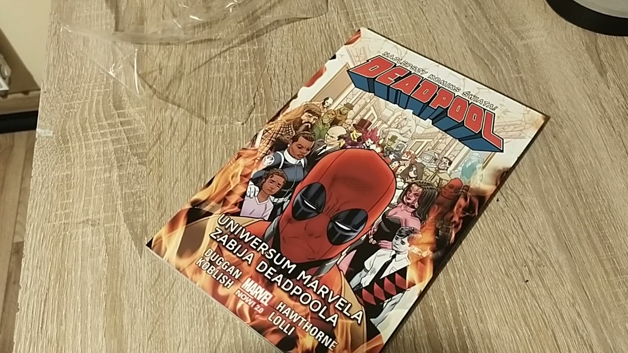 komiks Deadpool uniwersum Marvela zabija Deadpoola prezętacja komiksu