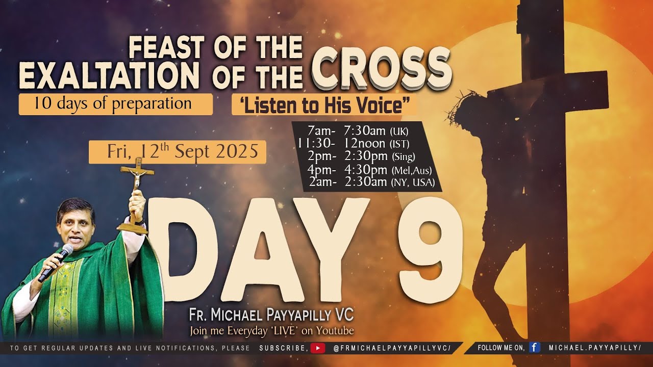 Listen to His Voice - Exaltation of the Cross - Day 9