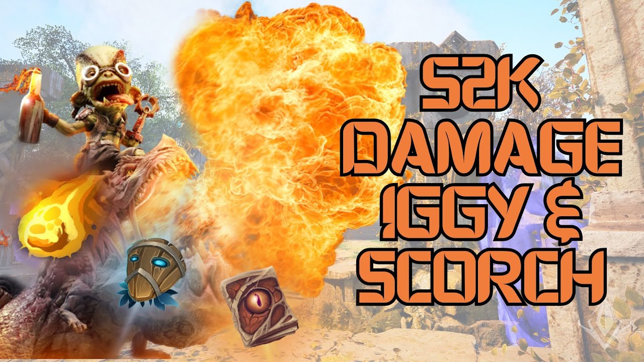 52K DAMAGE OP Iggy & Scorch Build | Predecessor Gameplay