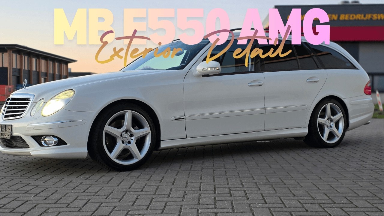 Moldy Mercedes S211 E550 AMG Japan Import | POV ASMR Detail