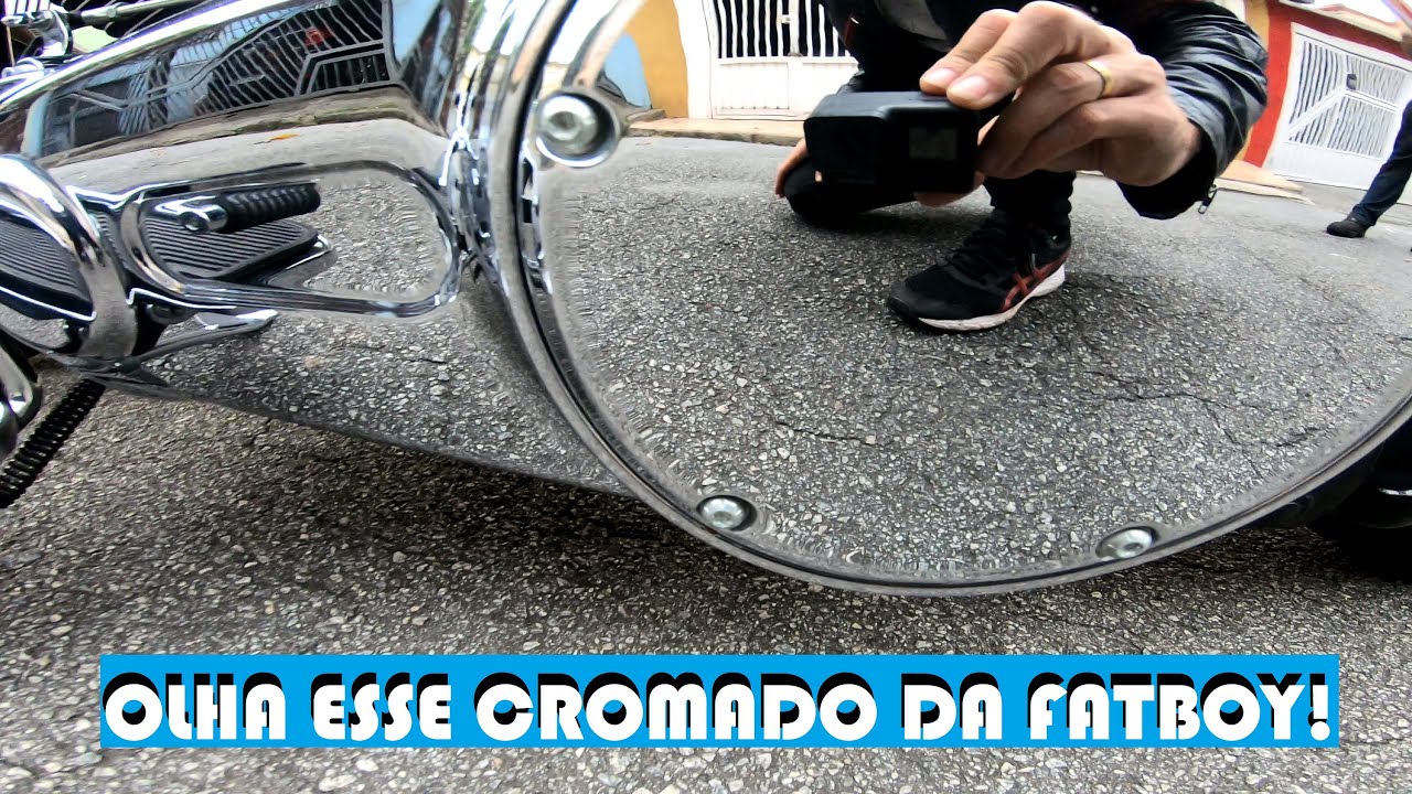 HARLEY DAVIDSON FATBOY  ANO 2010 DE 333 KG À VENDA!! TESTE COMPLETO!!