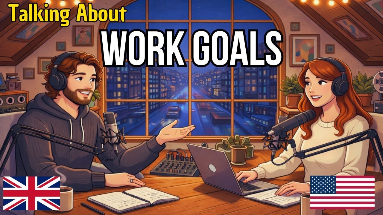 How to Talk About Your Work Goals in 2026 in English | English Conversation Practice