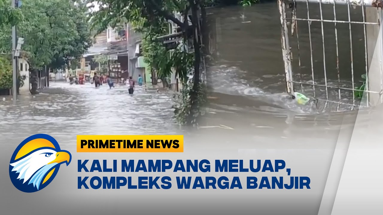 Komplek Pondok Karya Mampang, Jaksel Terendam Banjir - [Primetime News]