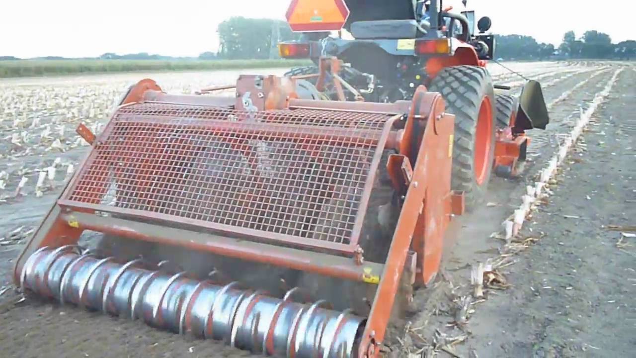 Spitmachine Farmax 125 afstellen