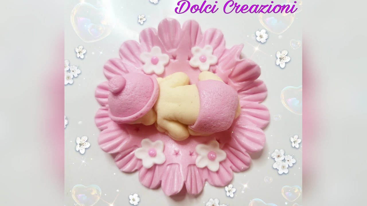 Tutorial stampo neonato per paste modellabili