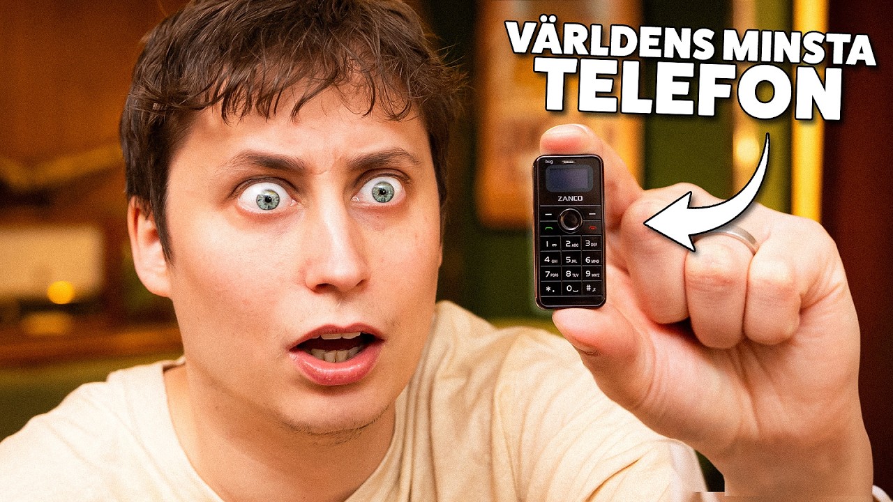 VI TESTAR VÄRLDENS MINSTA SAKER