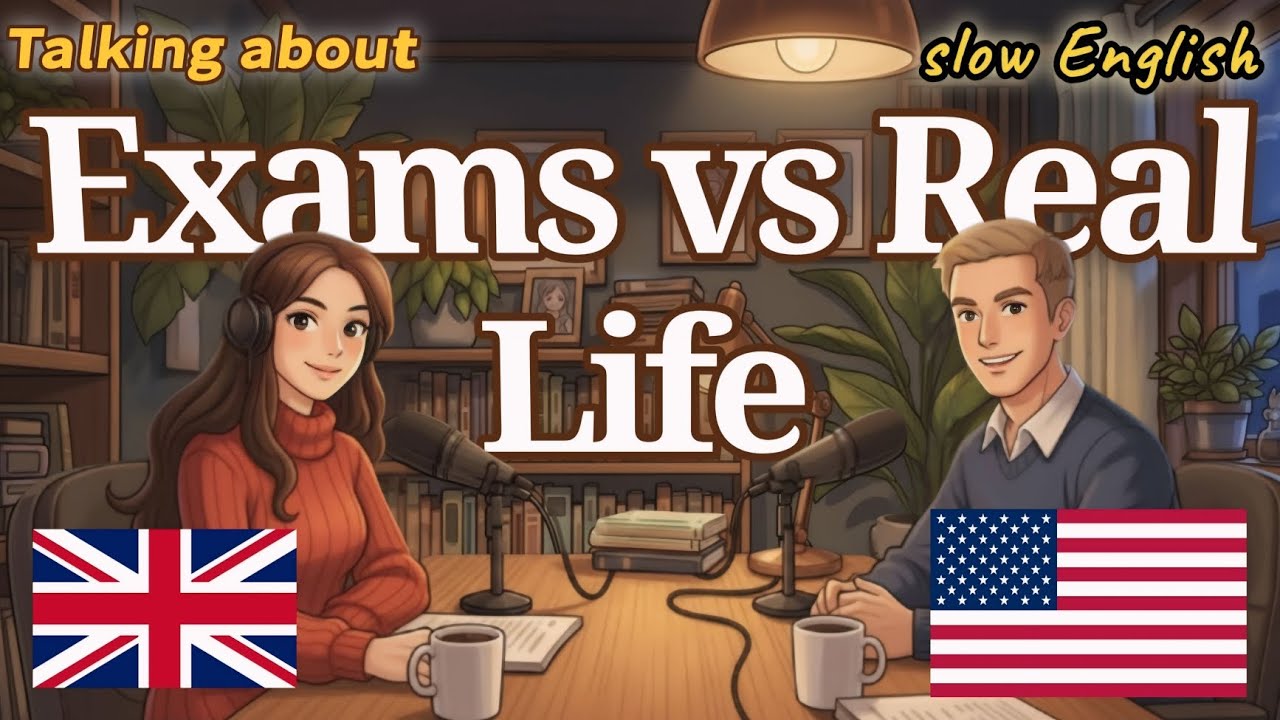 Learn English Through Real Conversations – Exams vs Real-Life Skills