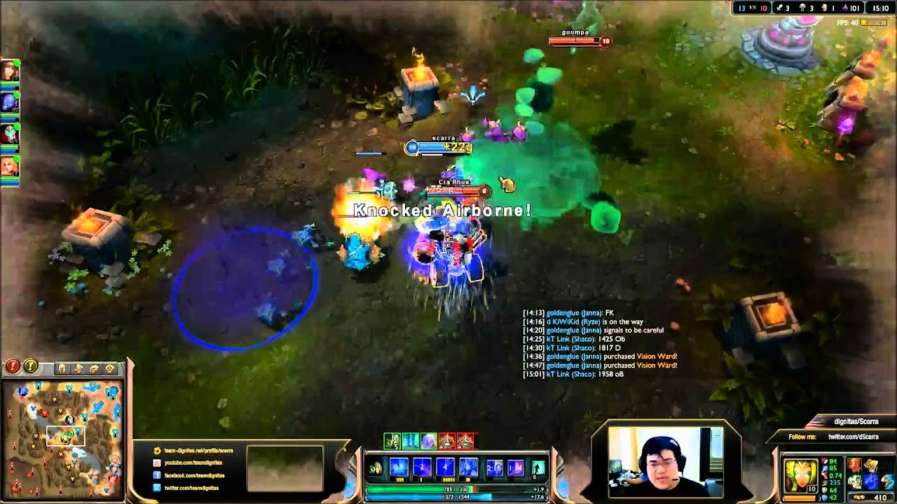 Scarra - Cassiopeia vs Lissandra (Challenger Tier)