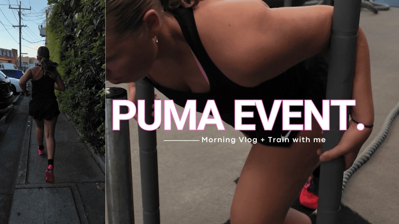 Trying PUMA’s New HYROX Shoe in a real training session | Event Morning Vlog