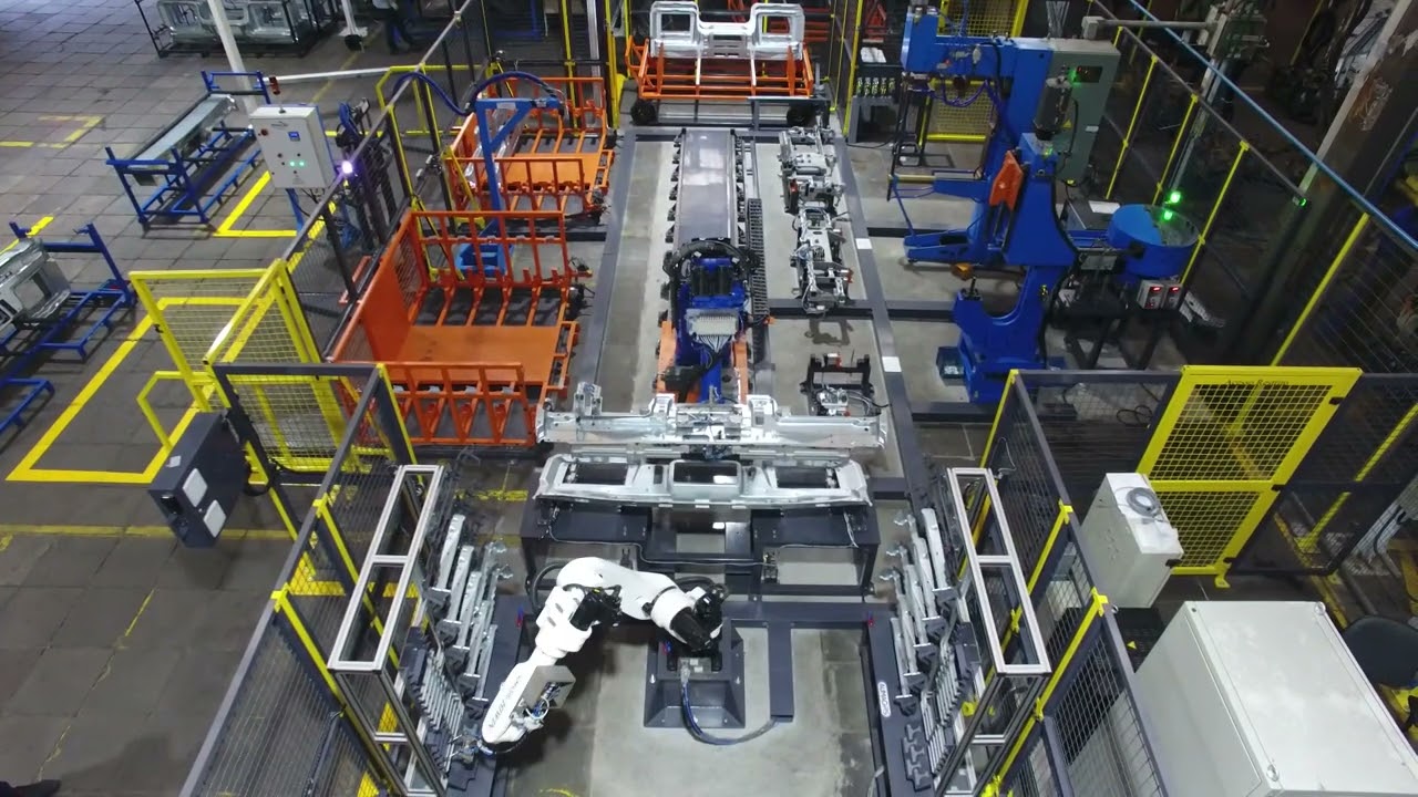 AMALCABÚRIO - Célula Robotizada de Carga e Descarga de Máquinas