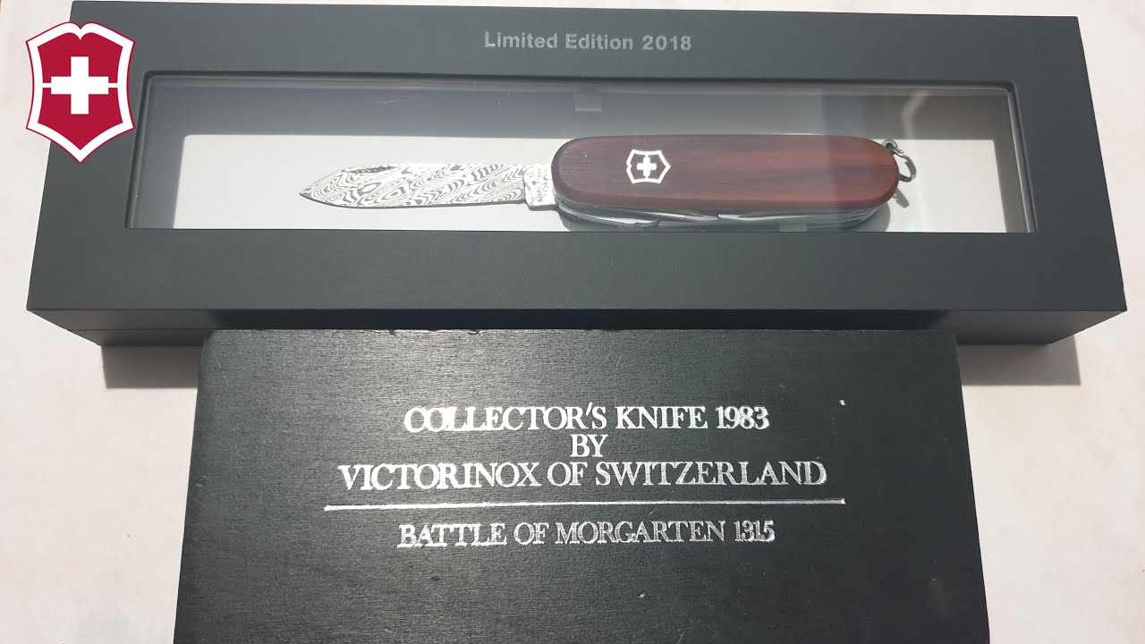 [FR] Victorinox - MA COLLECTION | ÉPISODE 1 | Deluxe Tinker Damas 2018 & Spartan Morgarten 1983