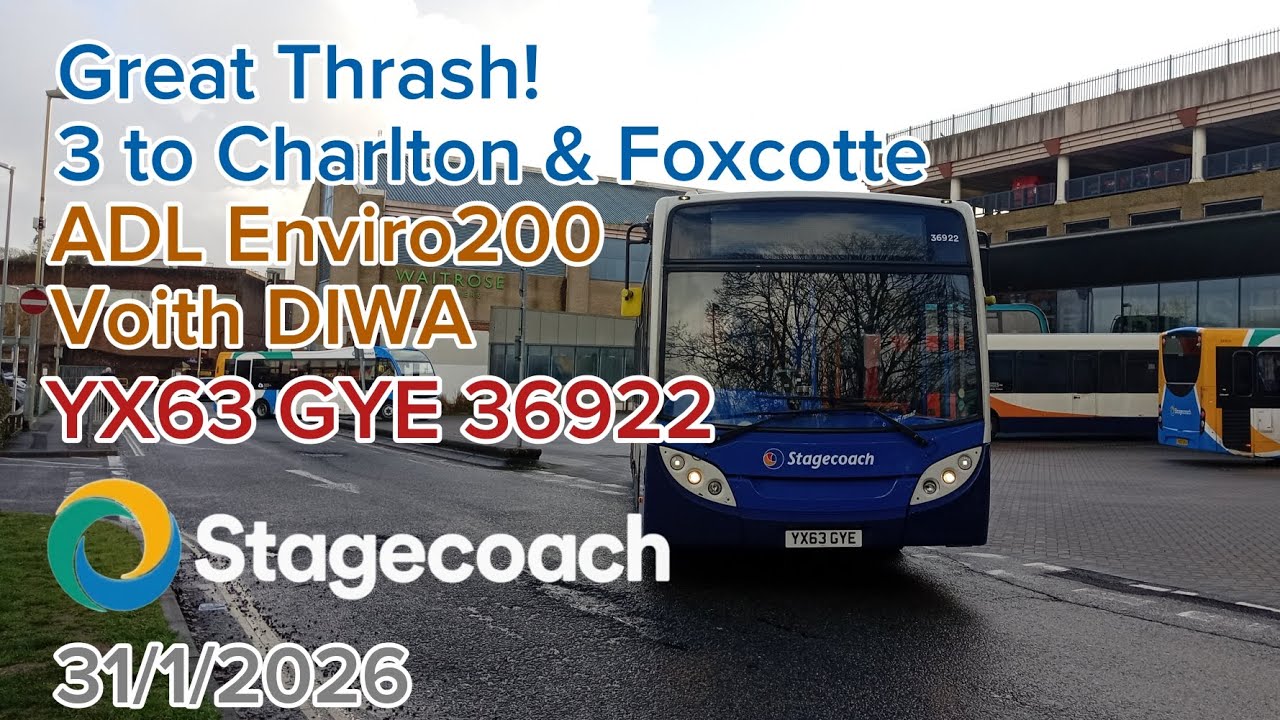 Great Thrash! | ADL Enviro200 Voith | YX63 GYE 36922 | 31/1/2026