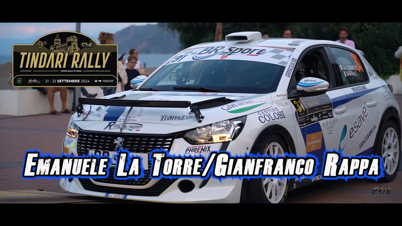 Rally Tindari 2024 - Emanuele La Torre/Gianfranco Rappa (Peugeot 208 GT Line)