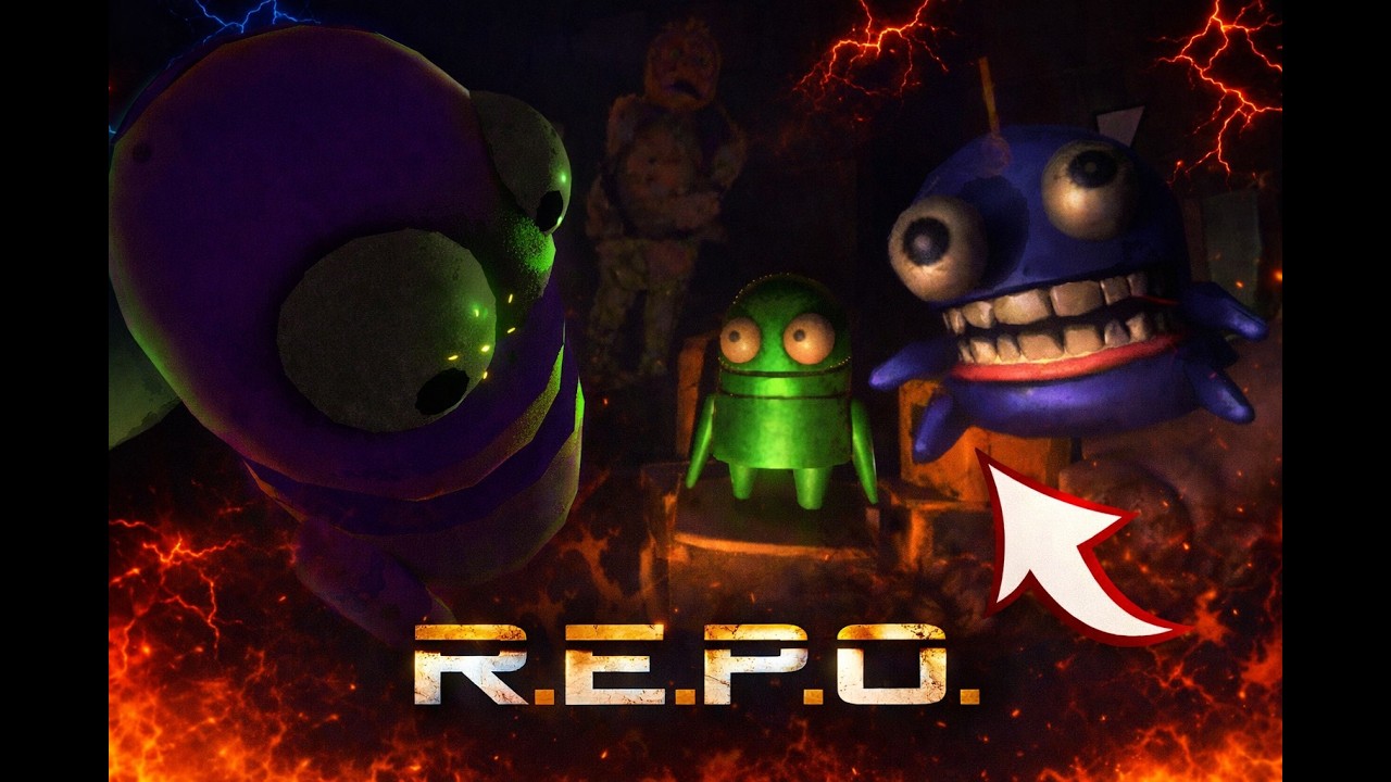 These Creatures Are INSANE… | R.E.P.O Gameplay - أوبا التيتو مامبو - وحوش مجنونه | لعبة ريبو #repo