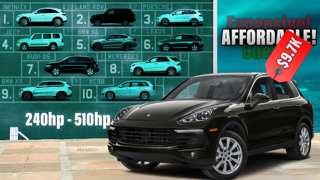 Top 10 Cool SUV's For Cool Guys Under 10K (In 2025)