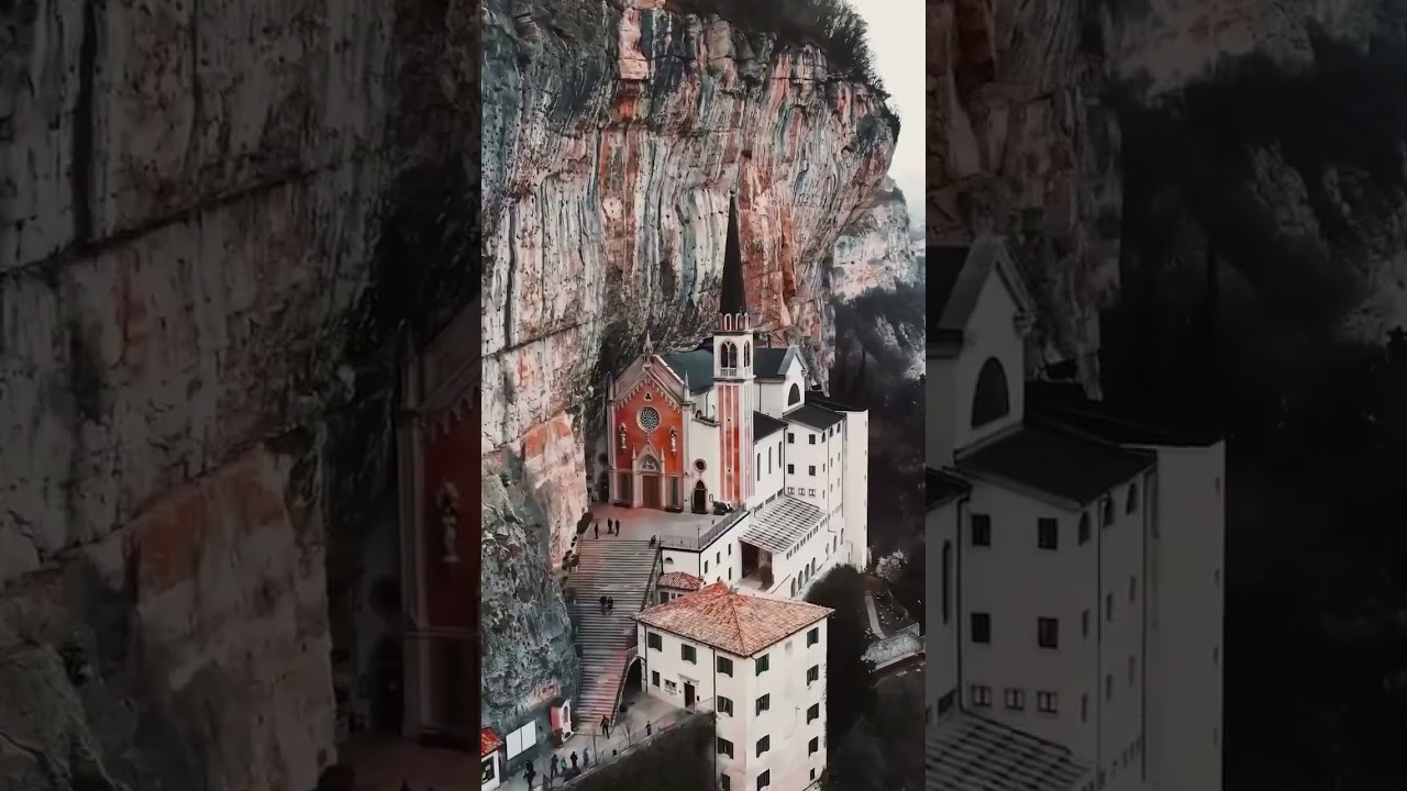 🌎 Святилище Мадонна делла Корона❤️Italy.   