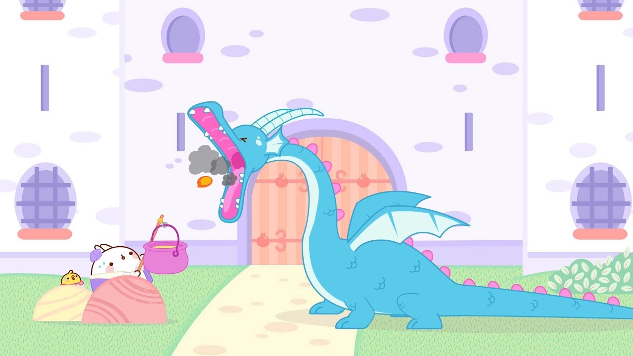 Is Molang Fighting a Dragon ? 😱🐉| Molang | Funny Compilation For Kids
