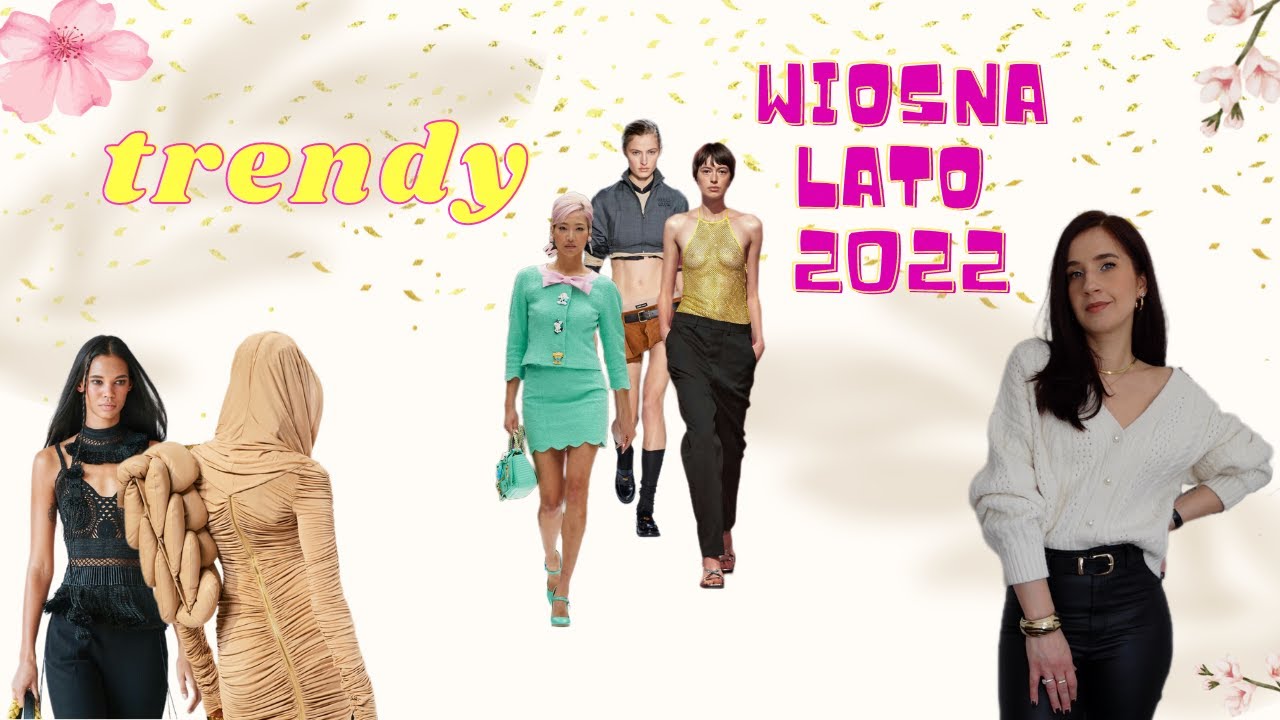 TRENDY WIOSNA LATO 2022 | SS22 | co będzie modne | trends spring summer 2022
