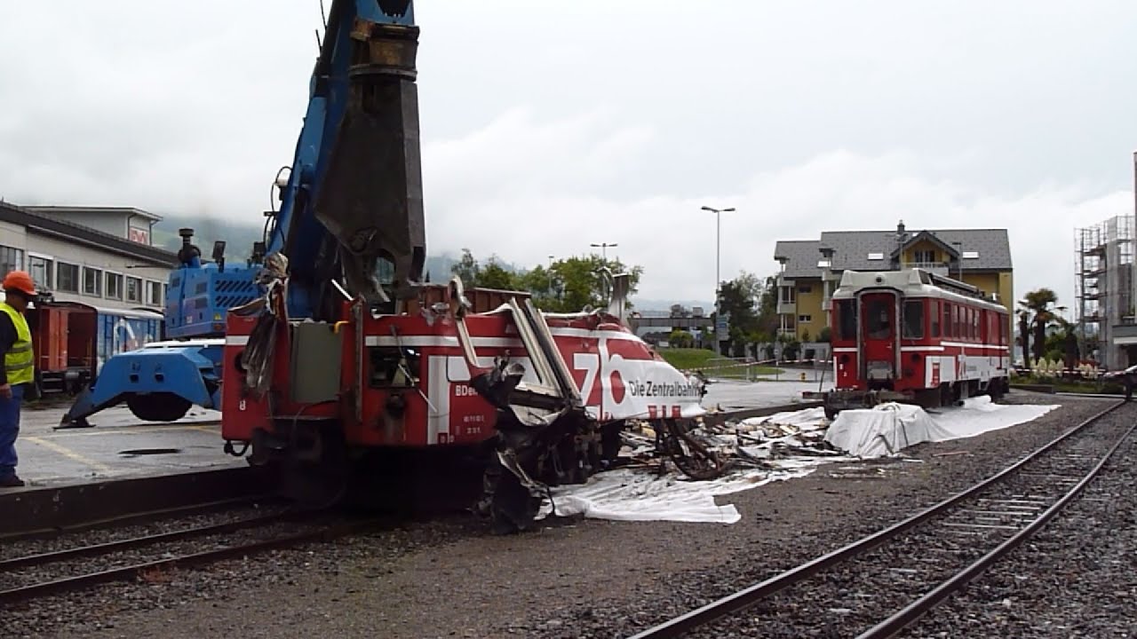 Eisenbahn Erinnerungen Episode 8 – Abbruch der alten LSE-Triebwagen