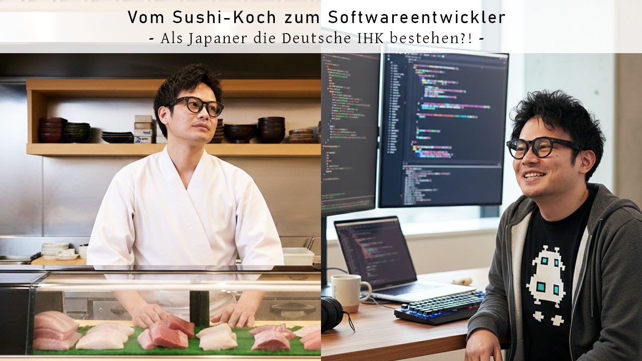 Vom Sushi-Koch zum ITler - Als Japaner die Deutsche IHK bestehen?!