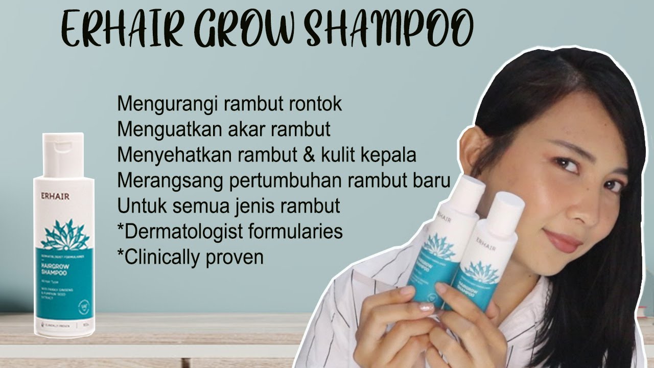 Solusi Rambut Rontok Dari Akar | pake #erhair 2 bulan