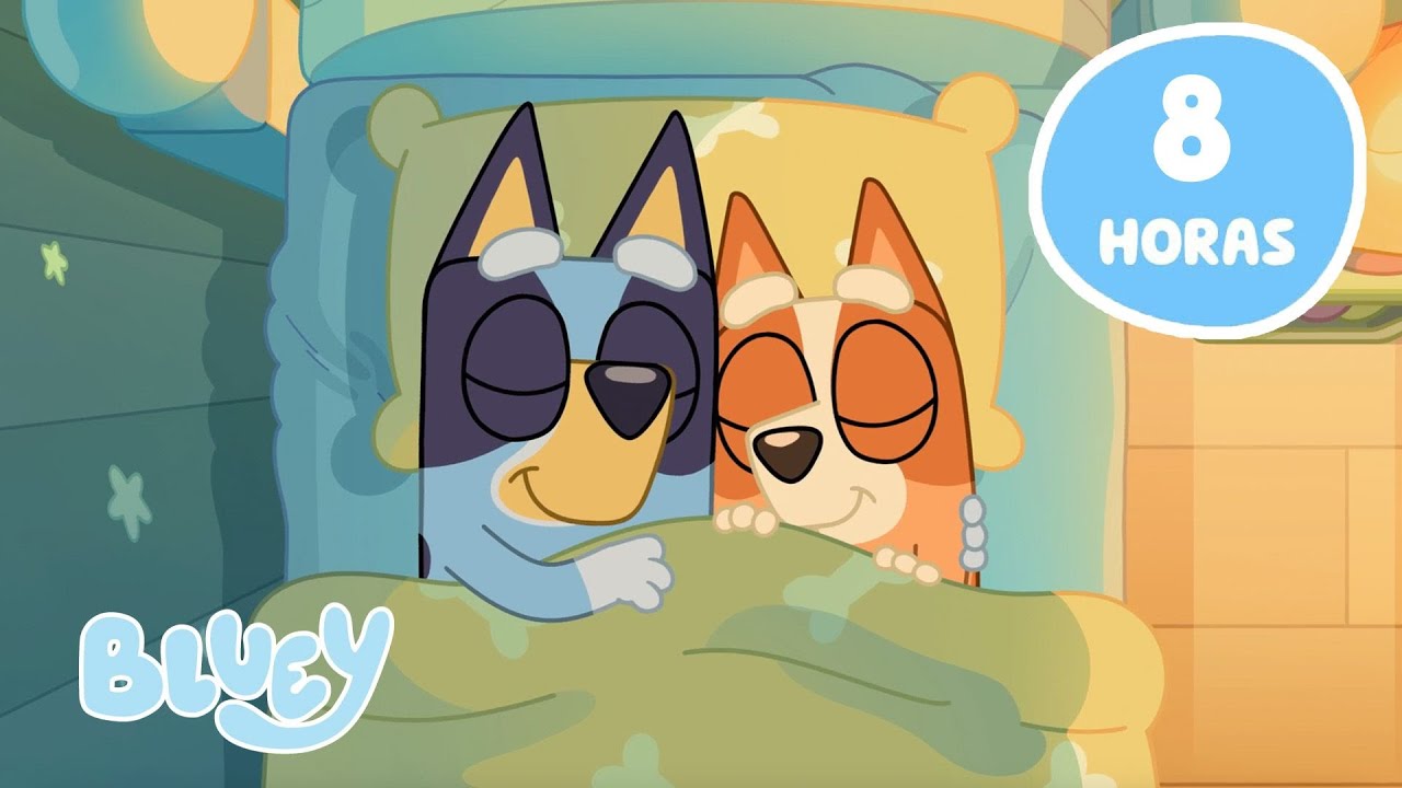 🔴AO VIVO: Brincadeiras de Natal e momentos aconchegantes com Bluey ⭐️💤 | 8 HORAS | Bluey