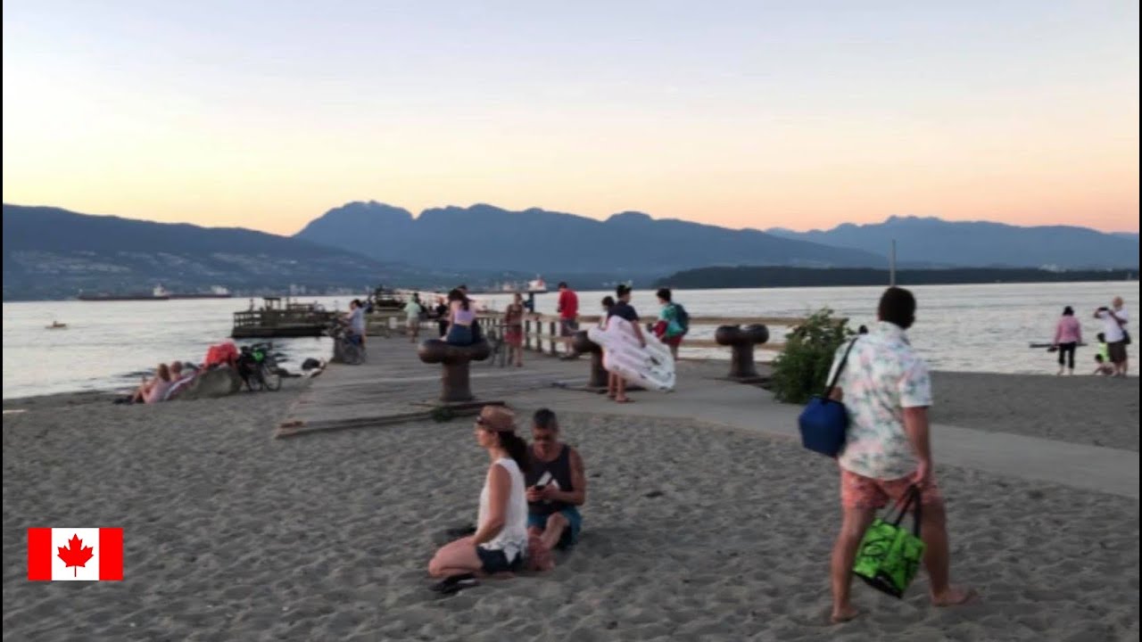 Jericho Beach at Sunset, Vancouver, BC