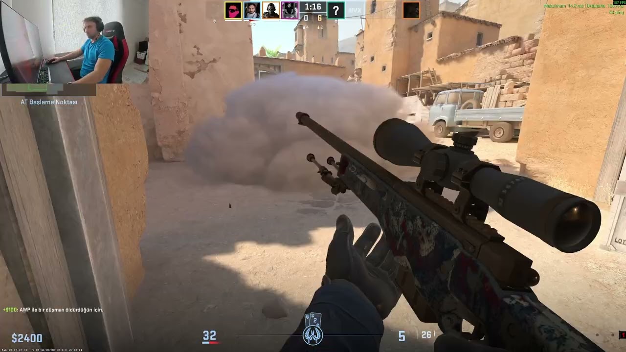 14 Kill Dust2 Seçkin  || #37 Game with Ghost10tr Kumpas