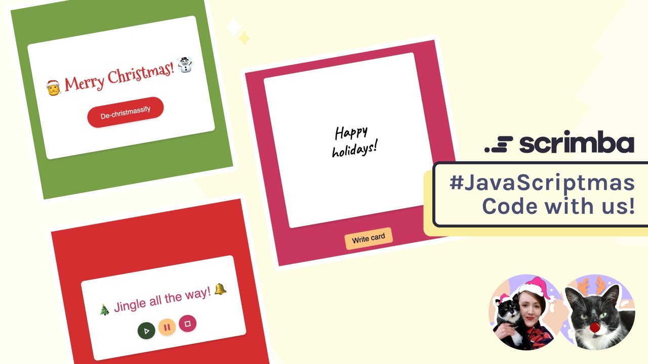 🎄Code JavaScriptmas challenges with us  | JavaScript, CSS, HTML